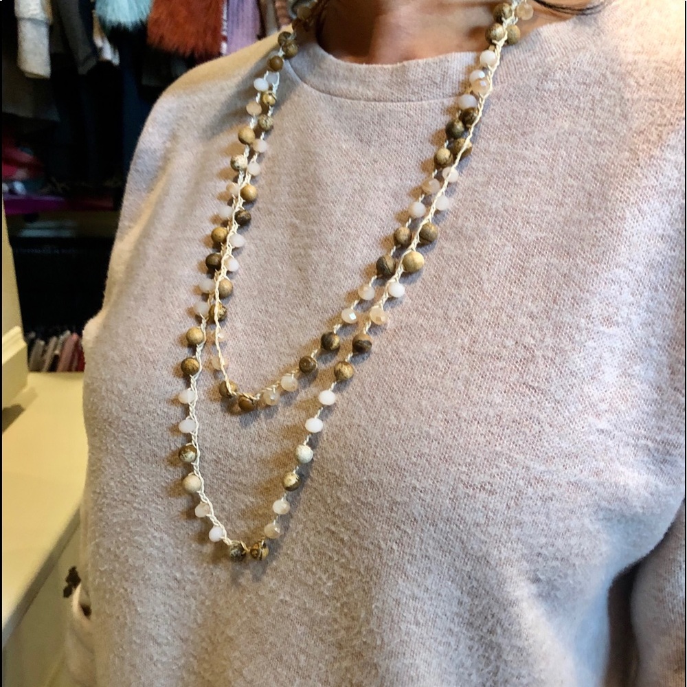 Beaded Layering Necklace